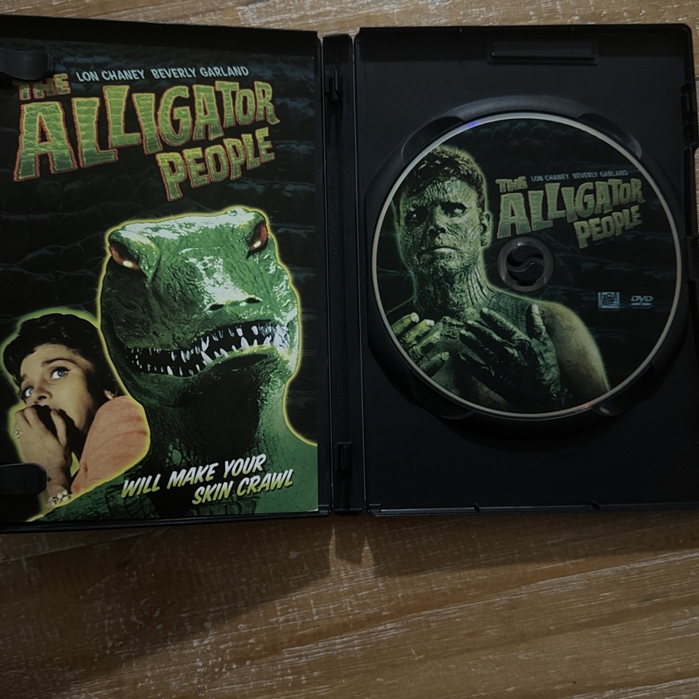 The Alligator People (DVD, 1959) Classic Horror Monster Movie - Picture 2 of 3